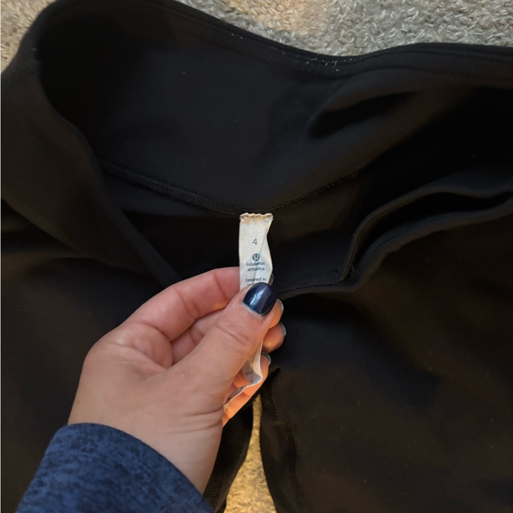 Lululemon Wunder Under Leggings Sz 4 - Picture 3 of 5
